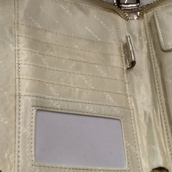 Versace Gold Women's Clutch Bag Wristlet - Picture 6 of 7